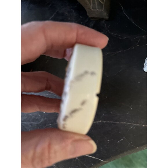 PHL Limoges France Porcelain Powder Box - Pink Flowers Gold Swirl Crown Mark As - Picture 9 of 12